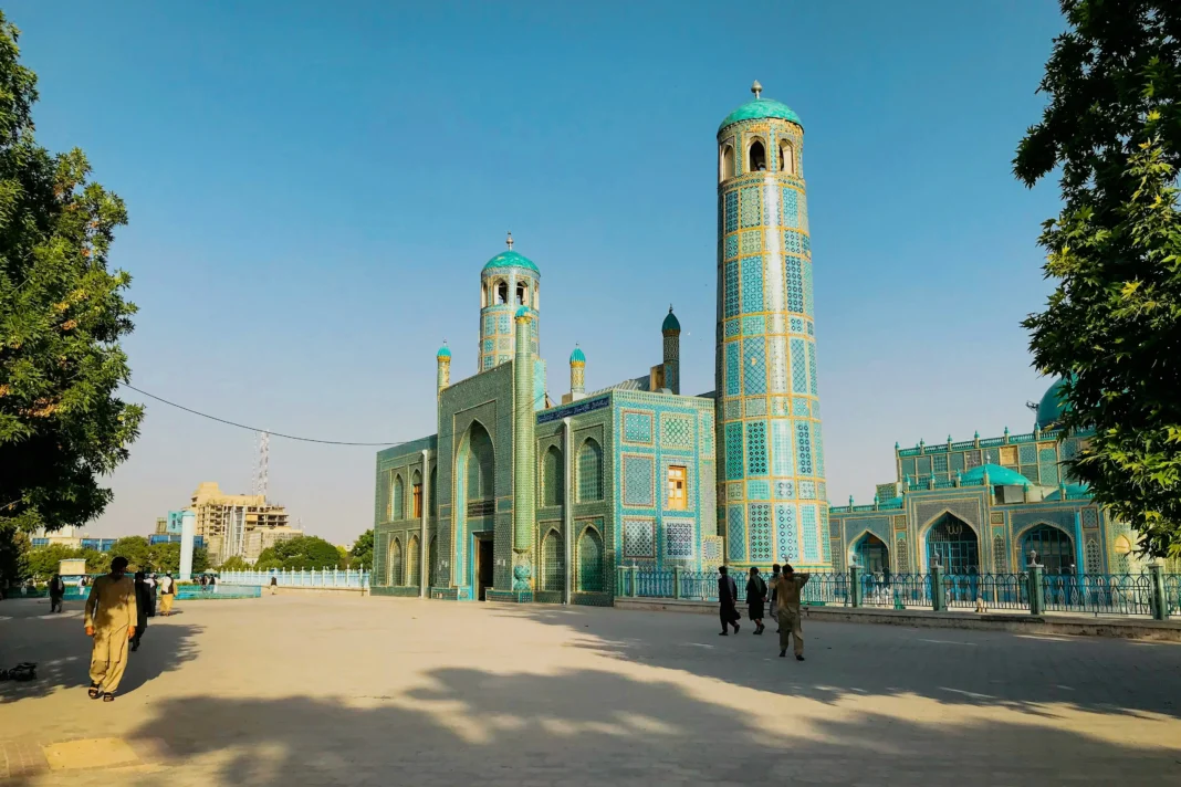 Blue Mosque In Mazar-I-Sharif