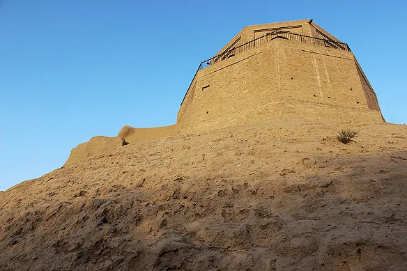 Balkh’s old citadel and watch tower: Bala Hisar and Ayaran tower