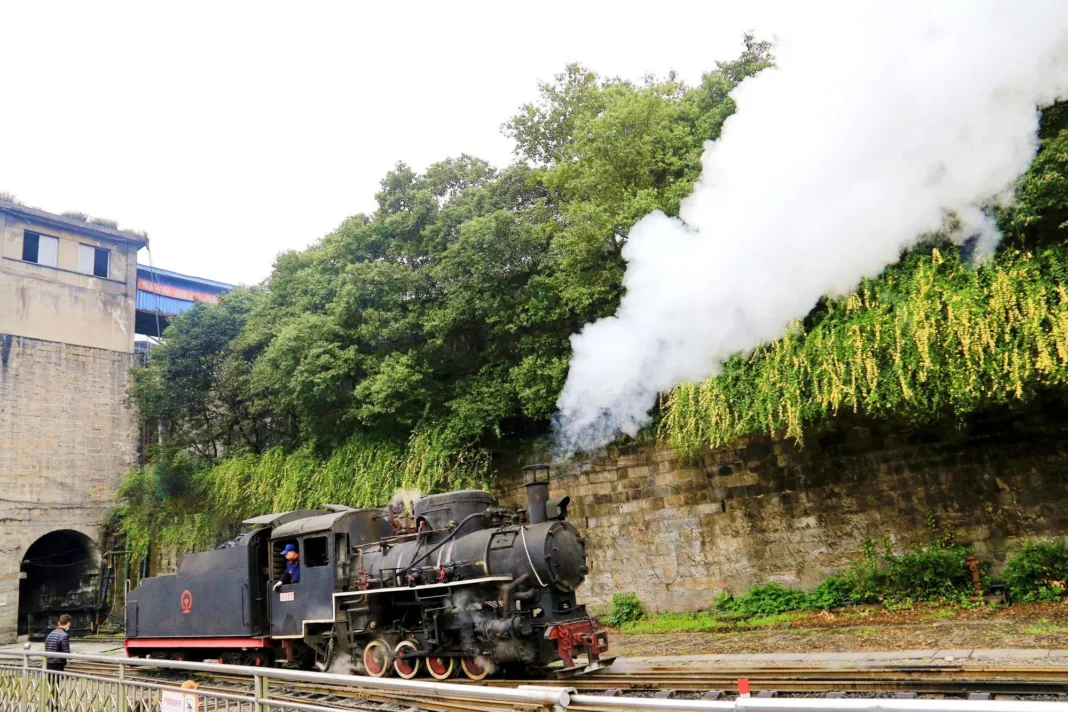 Jiayang Steam Train