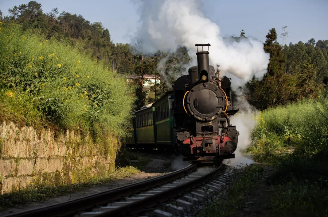 Jiayang Steam Train