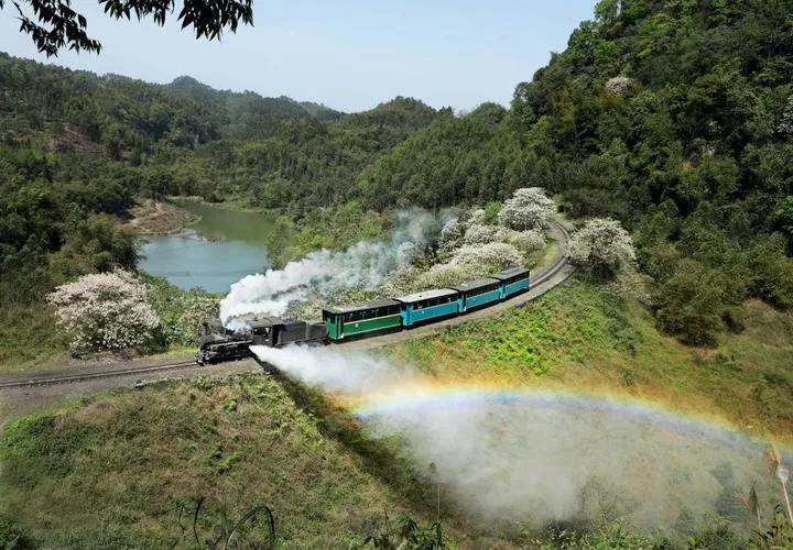 Jiayang Steam Train