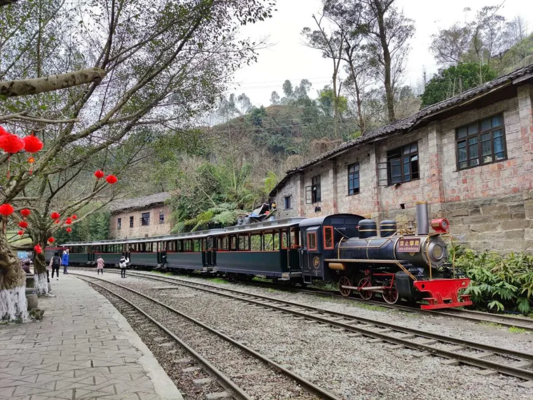 Jiayang Steam Train