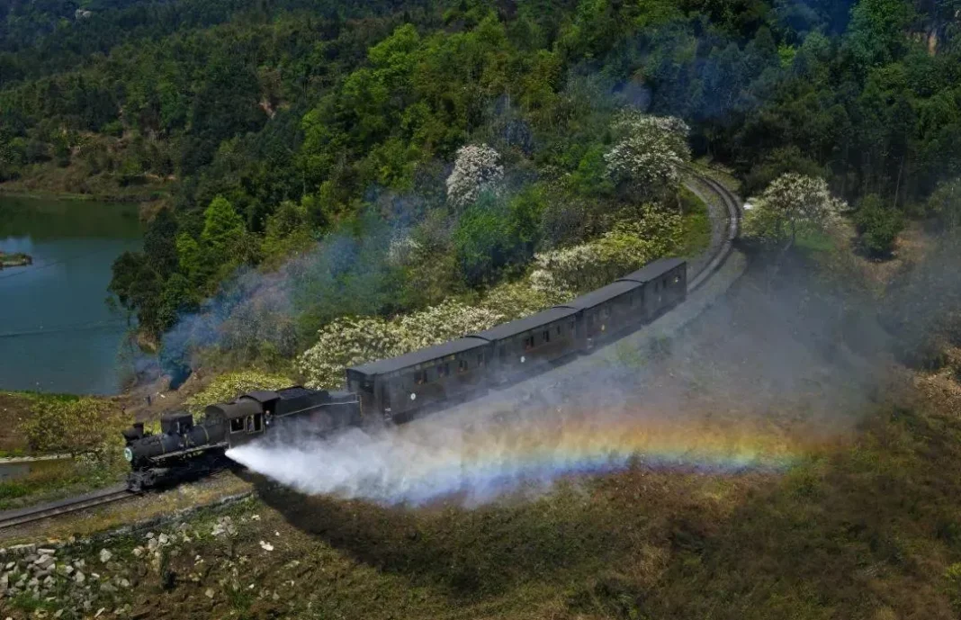 Jiayang Steam Train