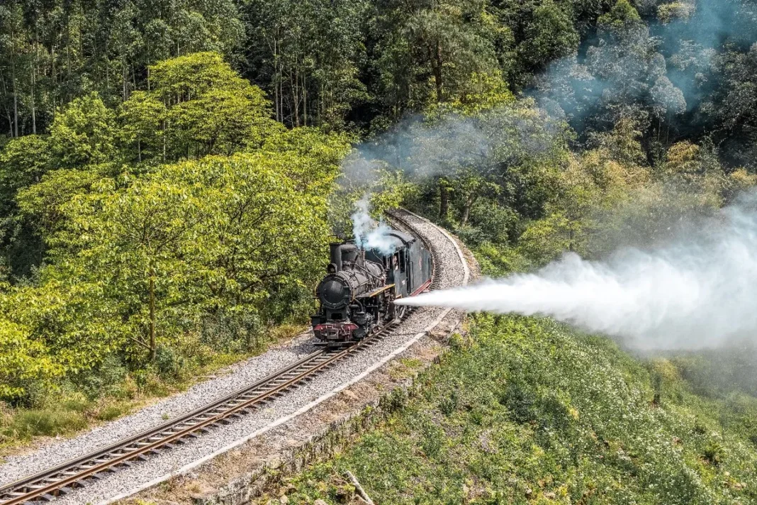 Jiayang Steam Train