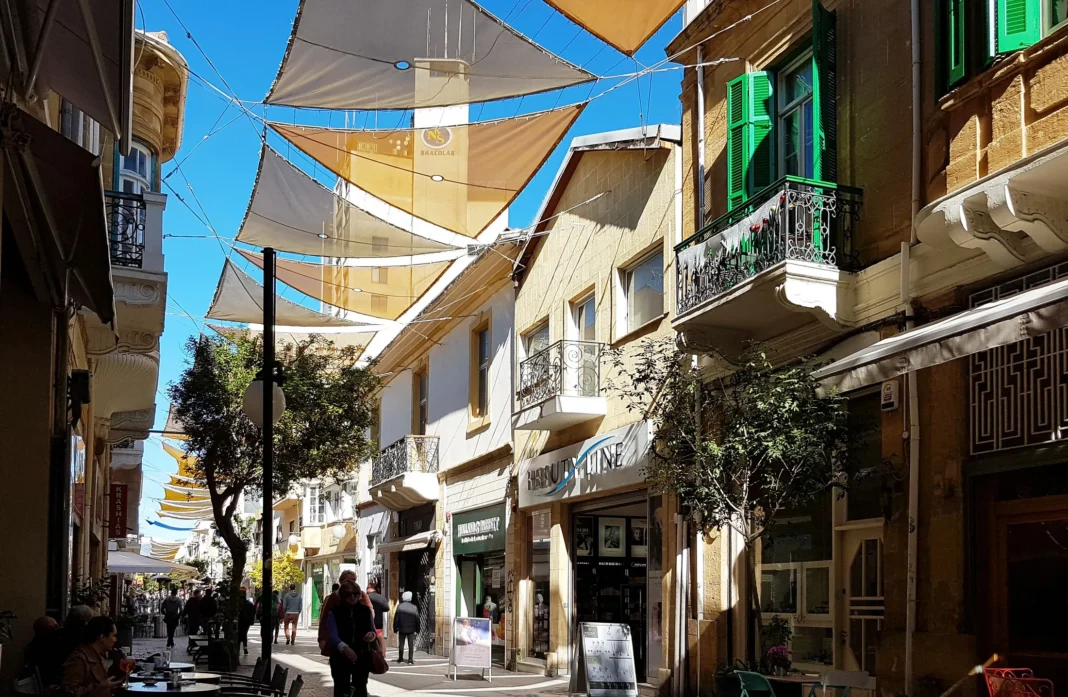 Ledra Street in Nicosia