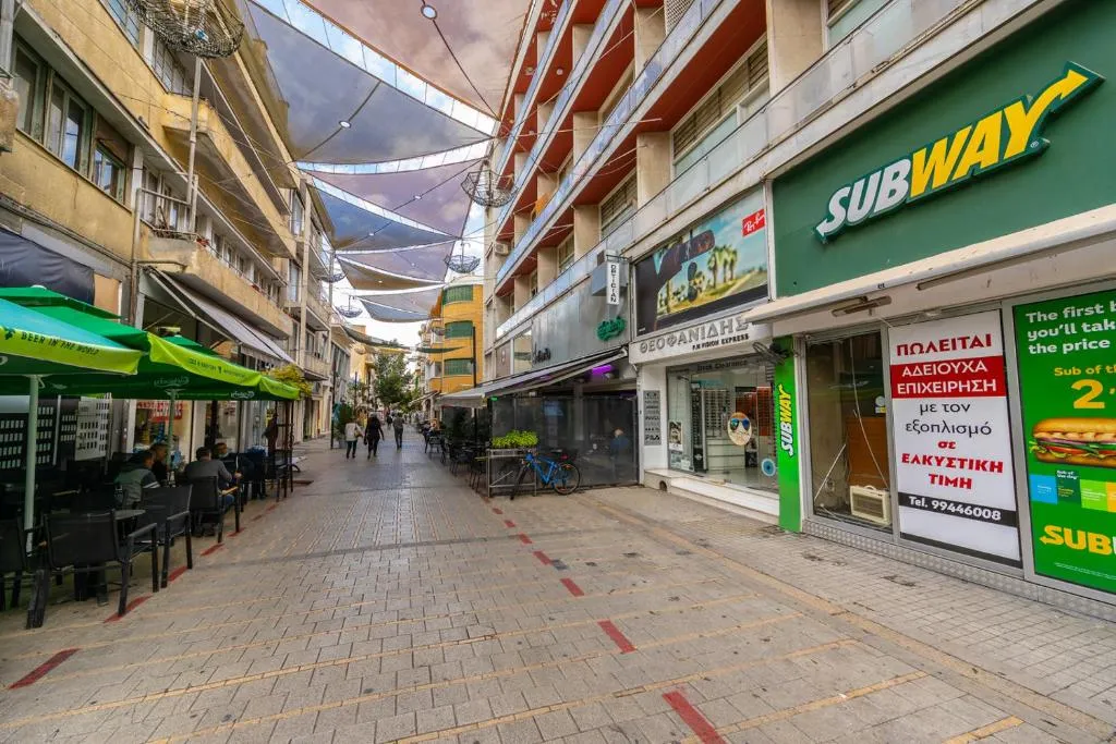 Ledra Street in Nicosia