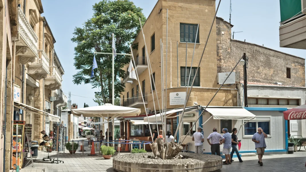 Ledra Street in Nicosia