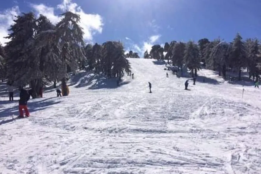 Troodos Mountains winter sports