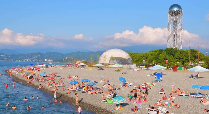 Batumi beach