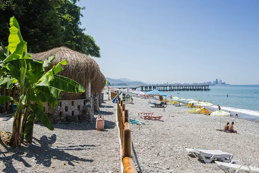 Batumi beach