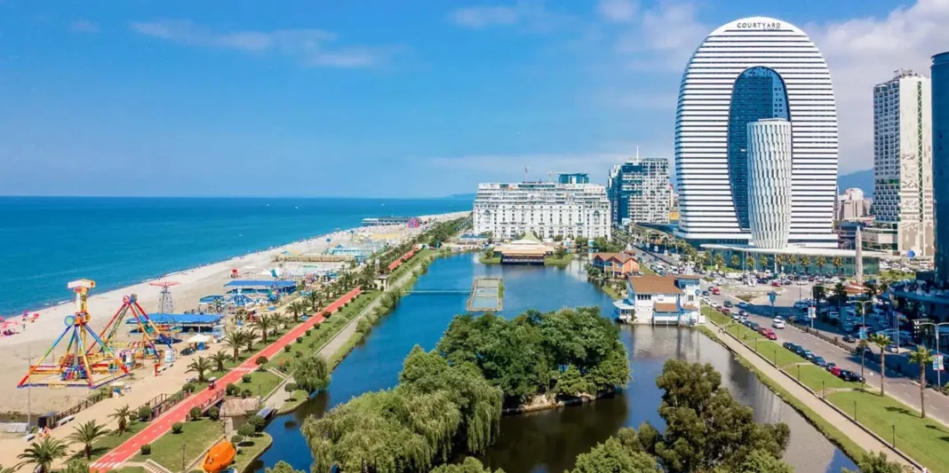 Batumi beach