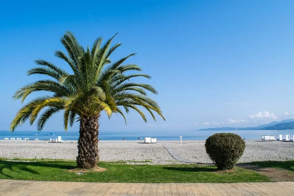 Batumi beach