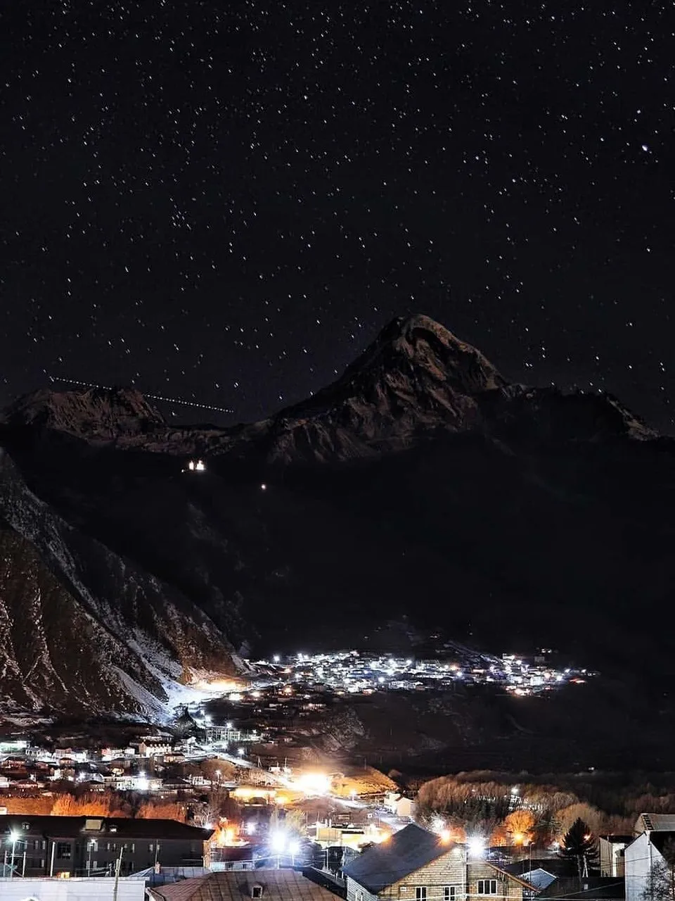 Stargazing Spots Kazbegi