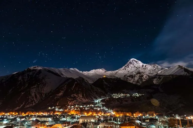 Stargazing Spots Kazbegi