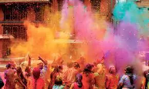 Holi festival India