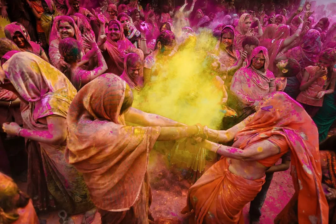 Holi festival India