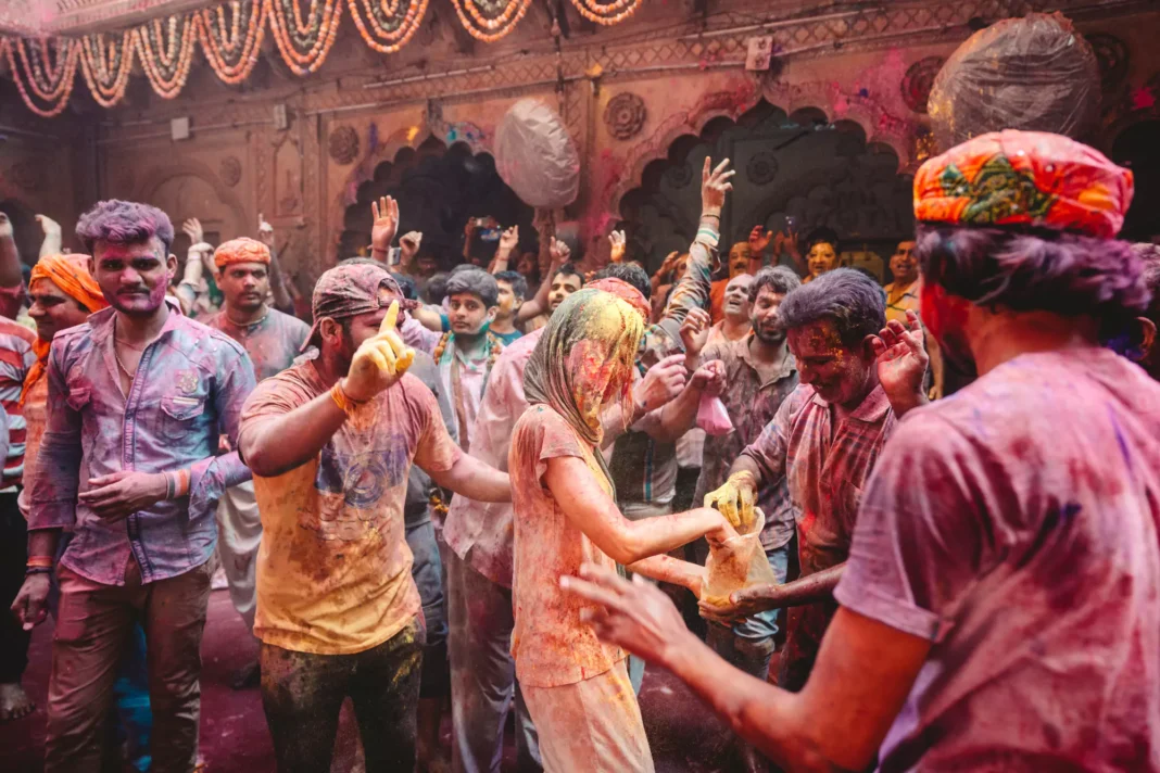 Holi festival India