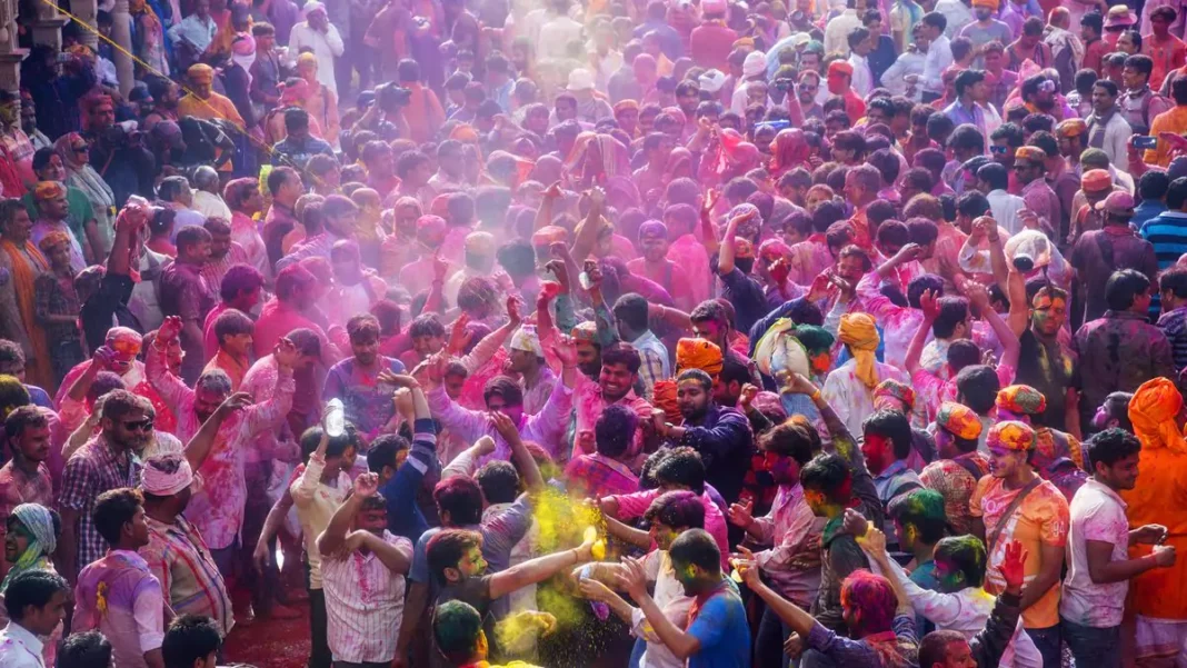 Holi festival India