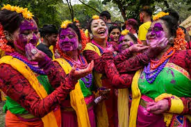 Holi festival India