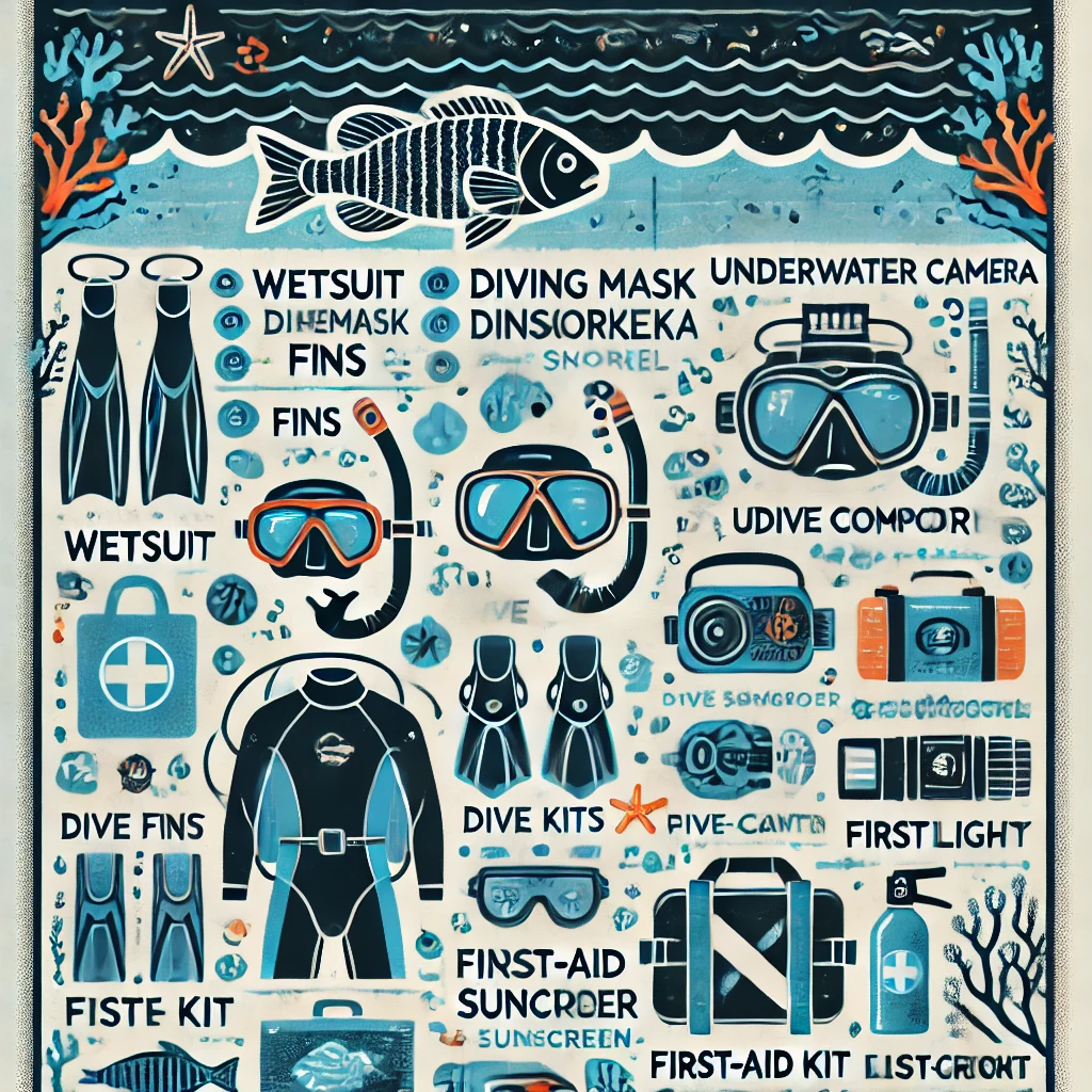 Include a checklist graphic here with essential items to pack