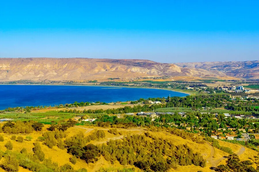 Romantic Sea of Galilee