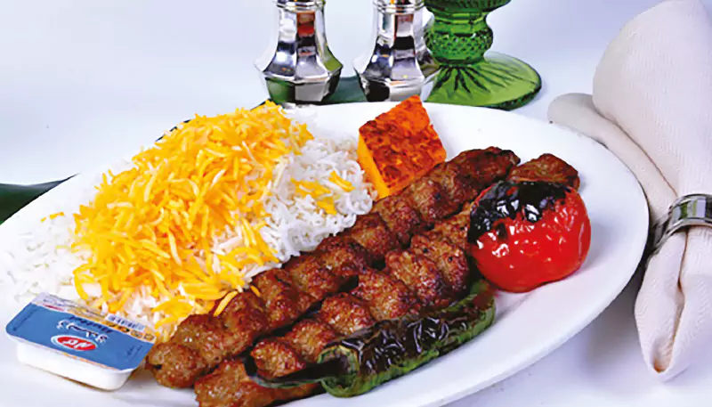 Chelo Kebab in Iran