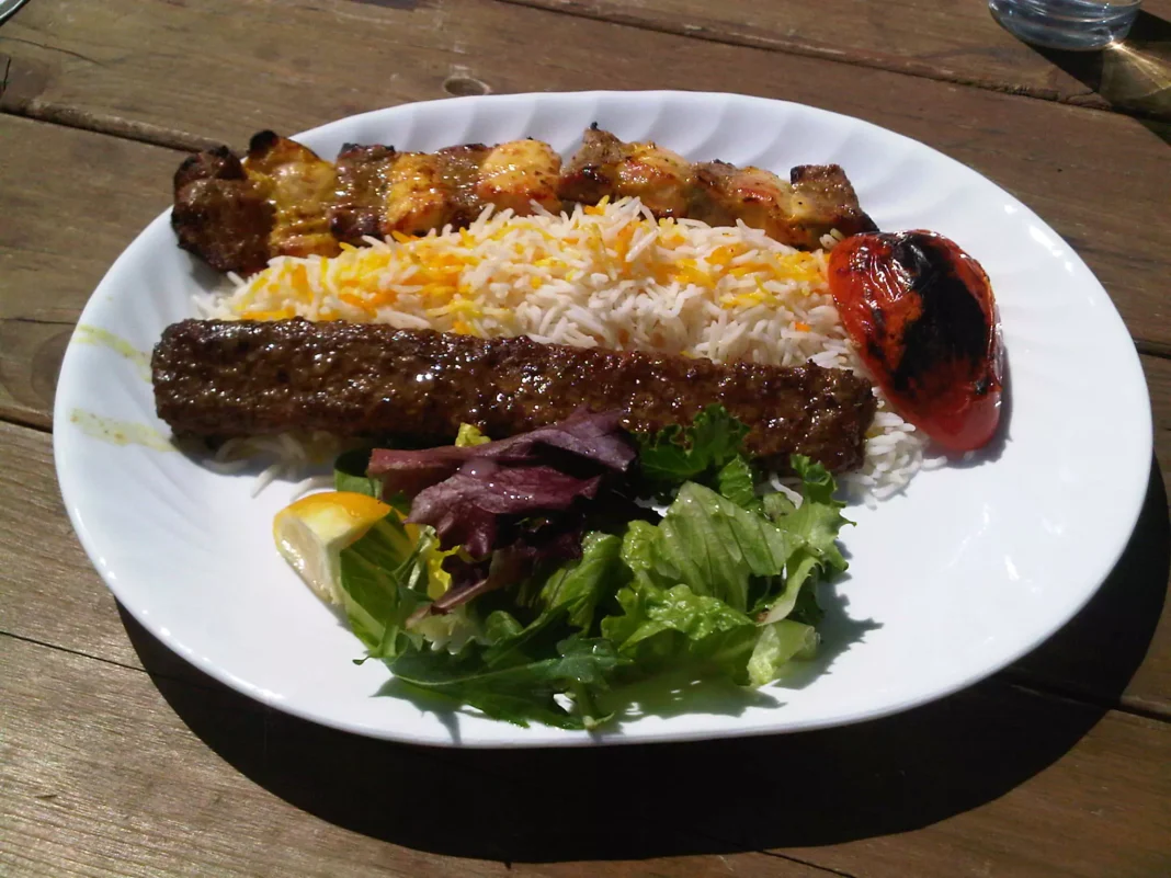 Chelo Kebab in Iran