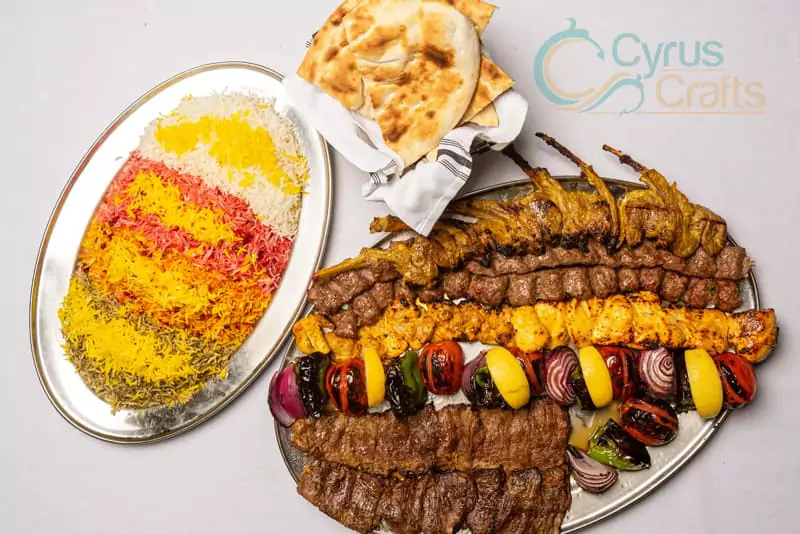 Chelo Kebab in Iran