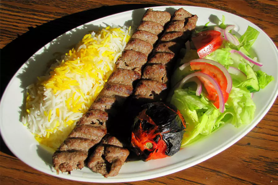 Chelo Kebab in Iran