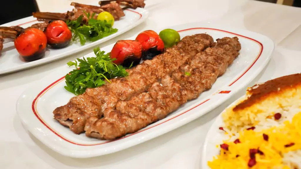 Chelo Kebab in Iran