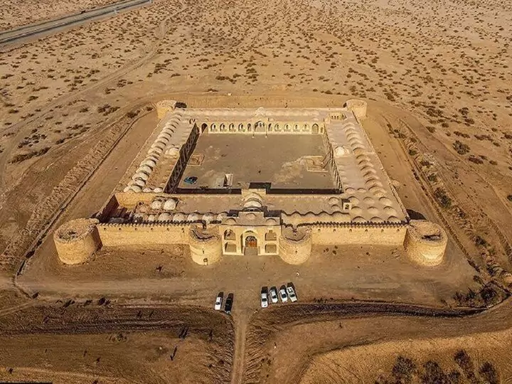 Traditional guesthouses (caravanserais) in Iran