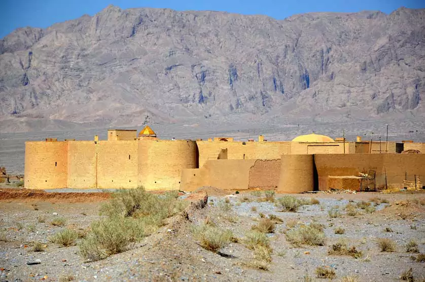 Traditional guesthouses (caravanserais) in Iran