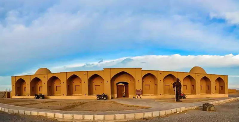 Traditional guesthouses (caravanserais) in Iran