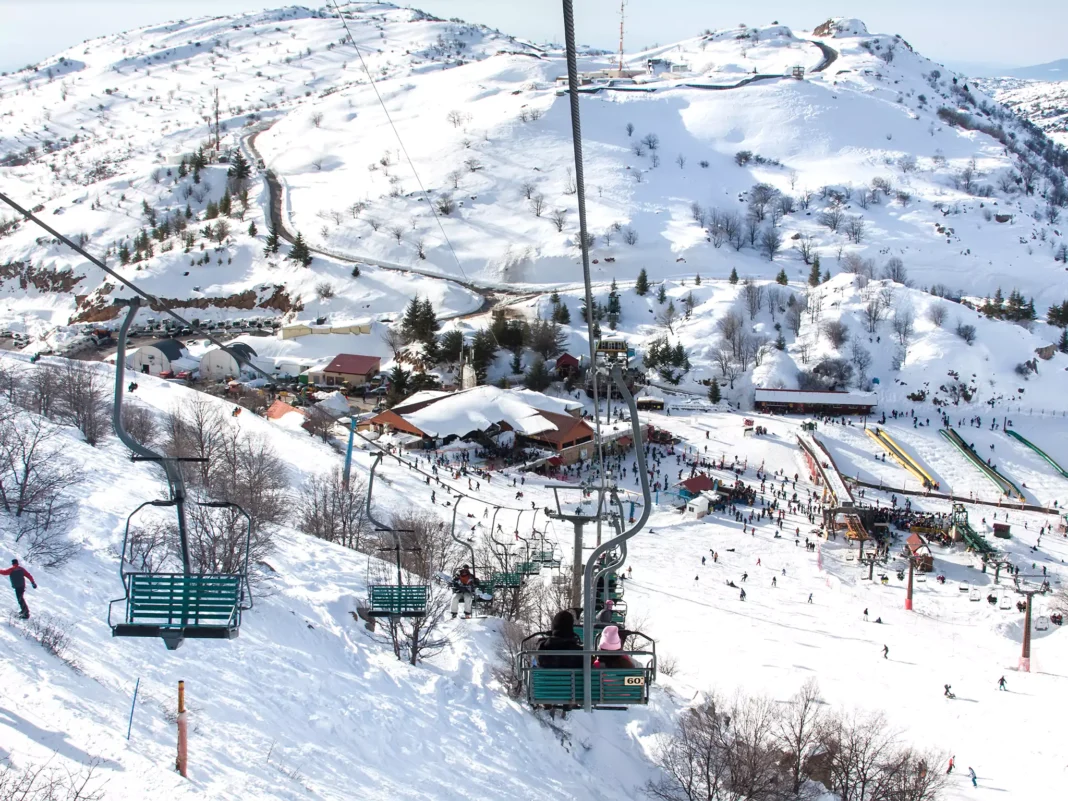 Mount Hermon skiing