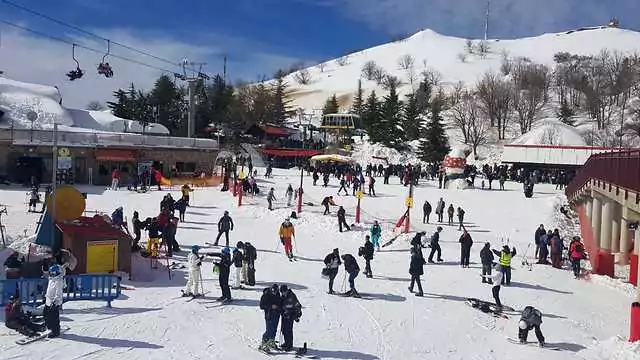 Mount Hermon skiing