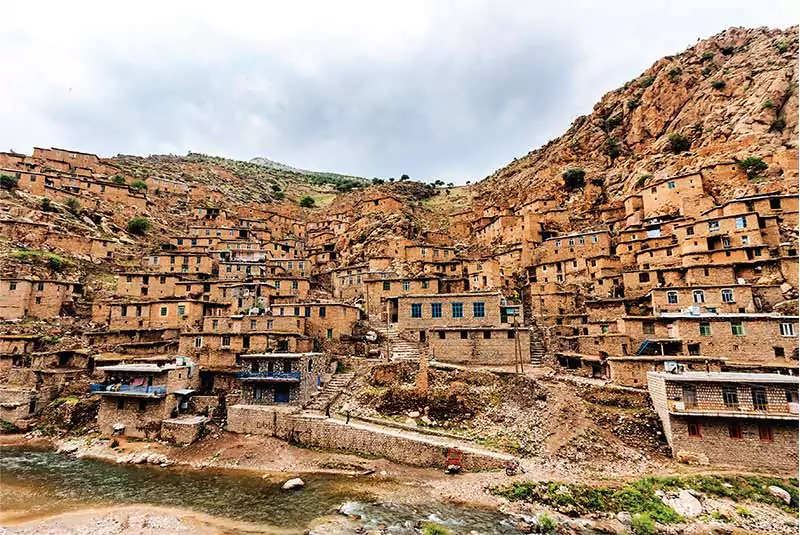 Traditional Kurdish guesthouses