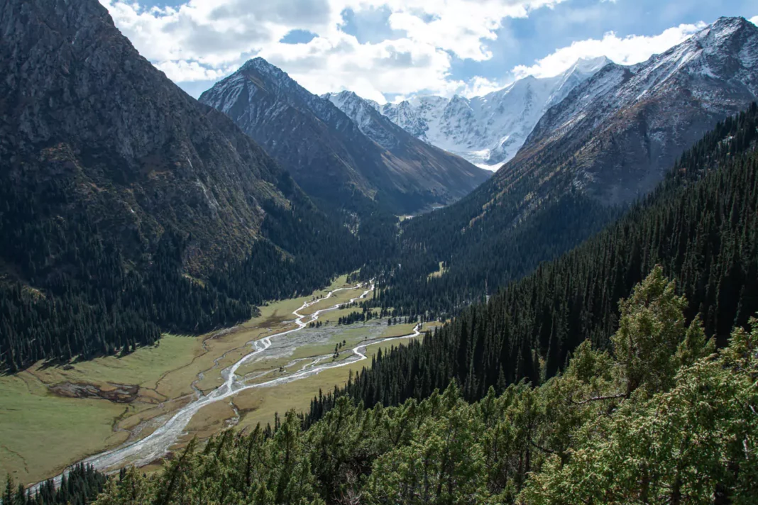 Hiking Tien Shan Mountains