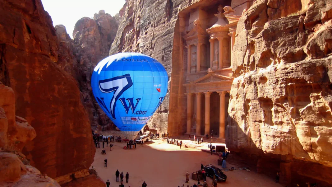 Hot Air Balloon Ride over Petra