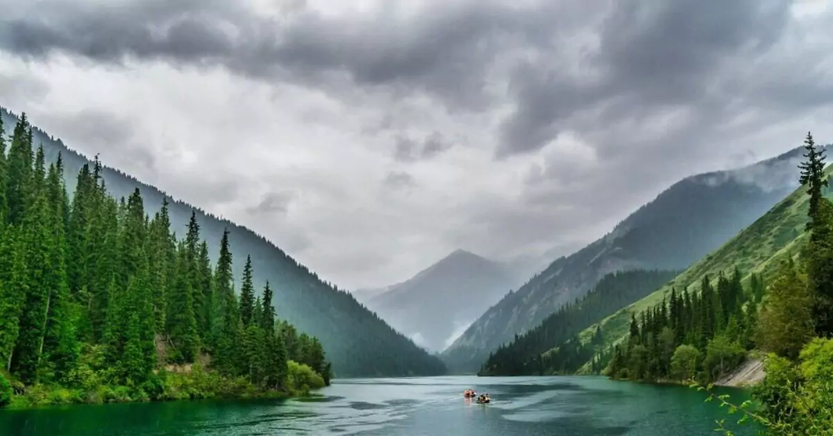 Kayaking - Kolsai Lakes