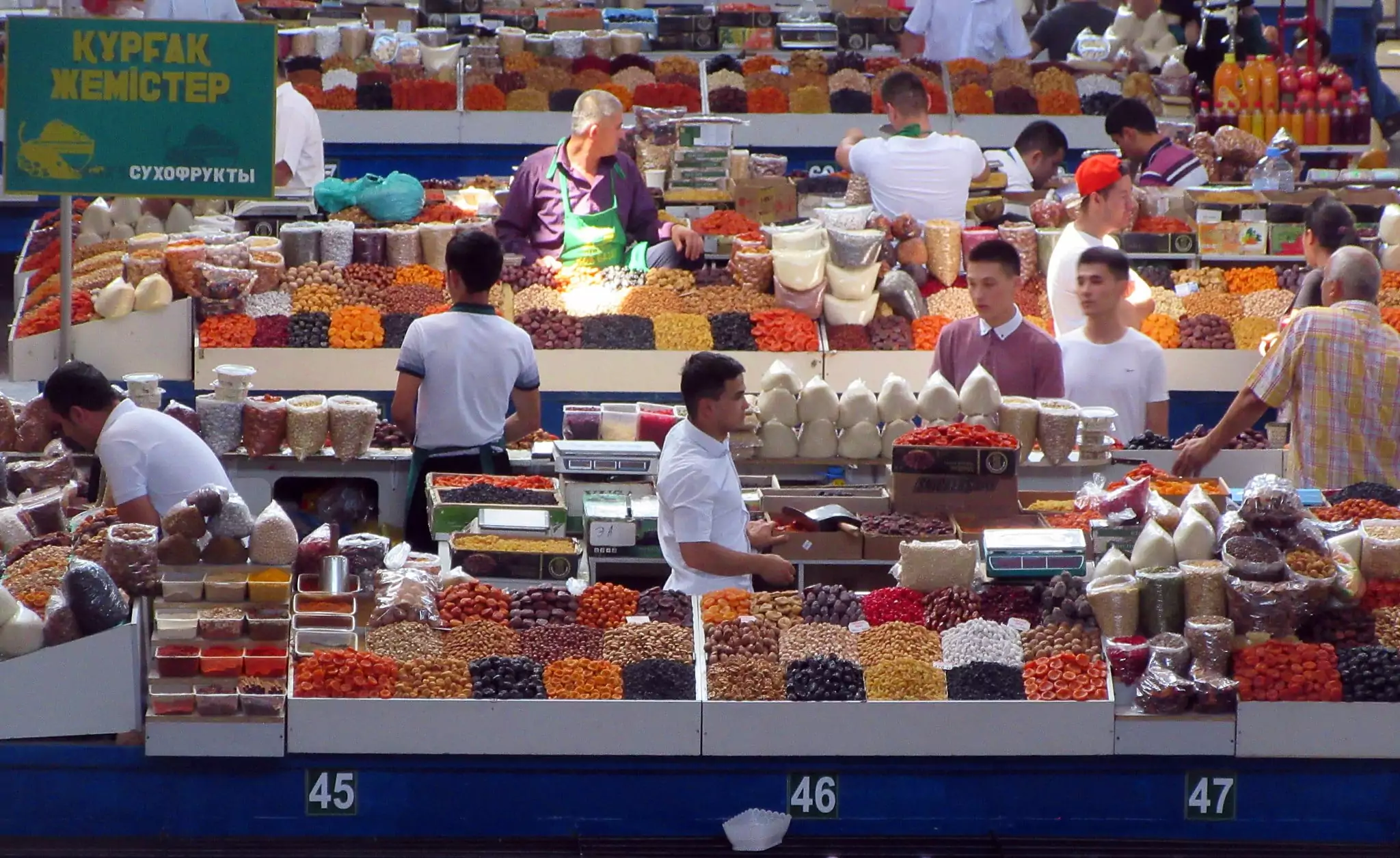 Green Bazaar, Almaty